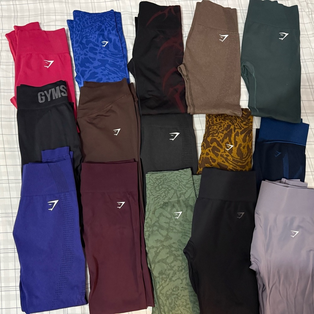 Gymshark Leggings in Multicolor Collection